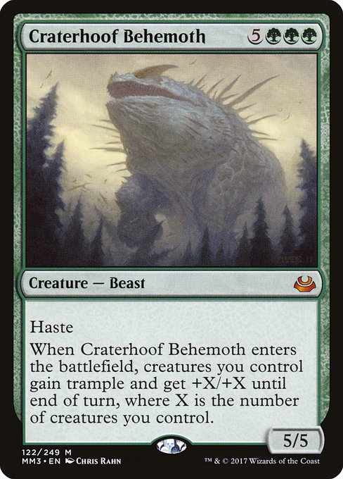 Craterhoof Behemoth - Nonfoil