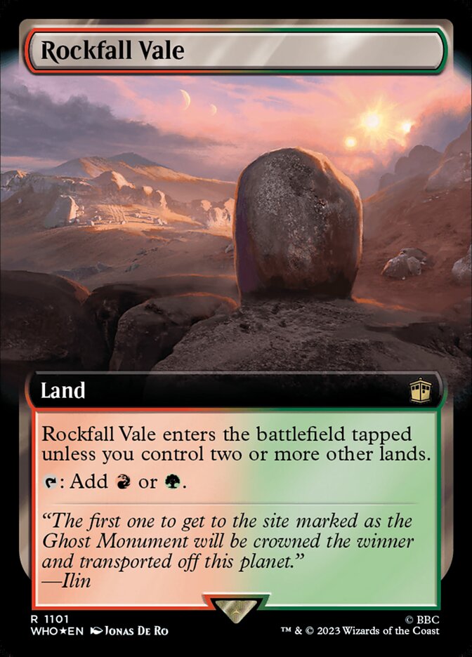 Rockfall Vale (Extended Art - Surge Foil)