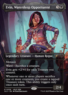 Evin, Waterdeep Opportunist (Borderless)