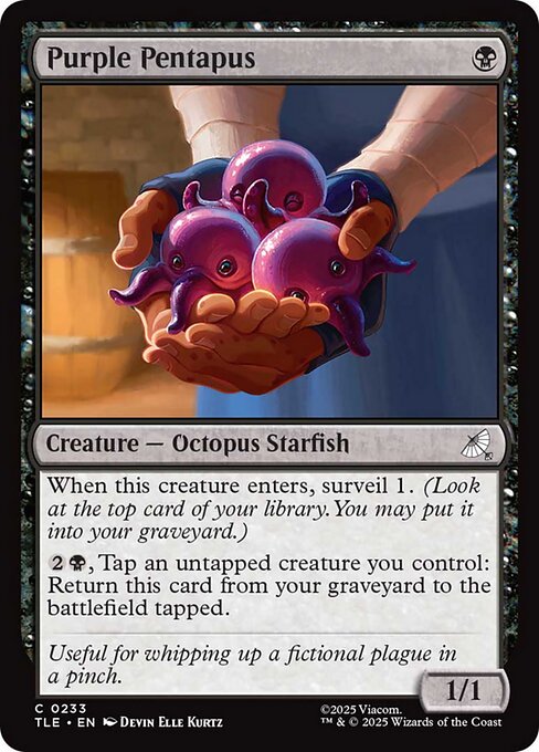 Purple Pentapus - Nonfoil