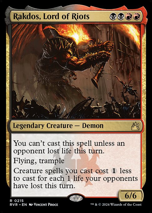 Rakdos, Lord of Riots - Nonfoil