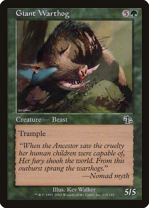 Giant Warthog - Nonfoil