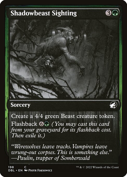 Shadowbeast Sighting - Nonfoil