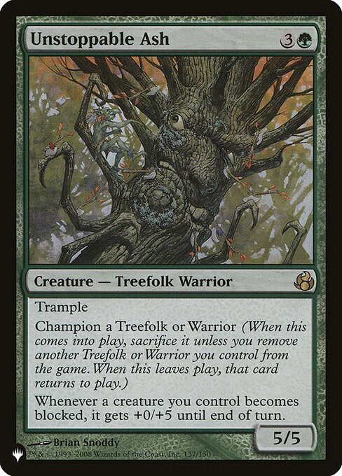 Unstoppable Ash - Nonfoil