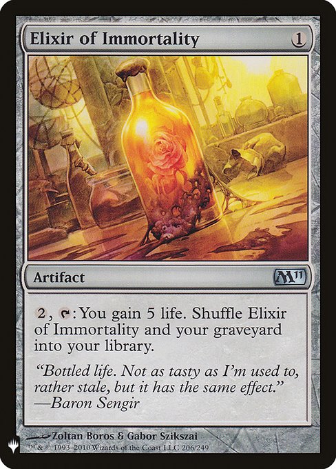 Elixir of Immortality - Nonfoil