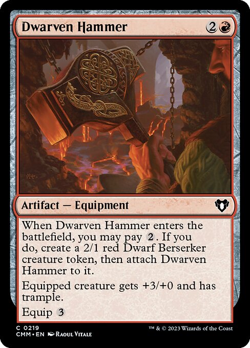 Dwarven Hammer - Nonfoil