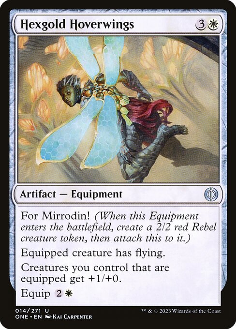 Hexgold Hoverwings - Nonfoil