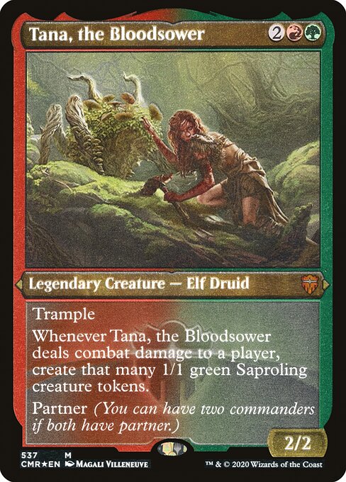 Tana, the Bloodsower - Etched