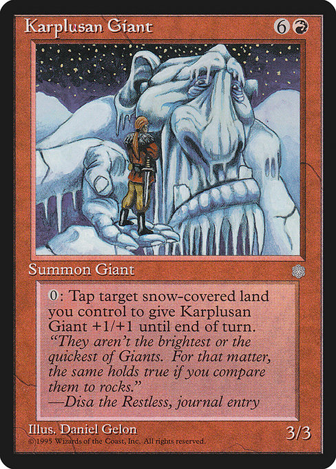 Karplusan Giant - Nonfoil