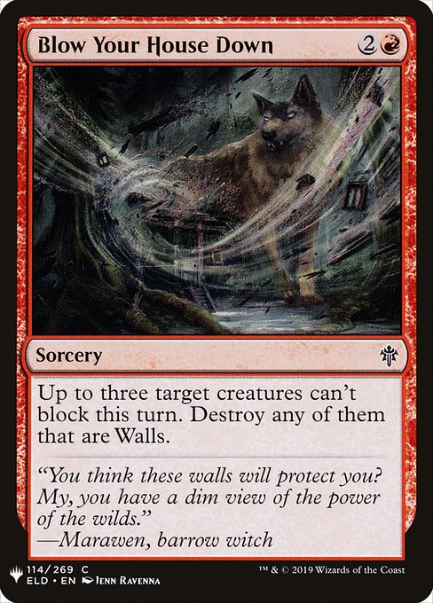 Blow Your House Down - Nonfoil