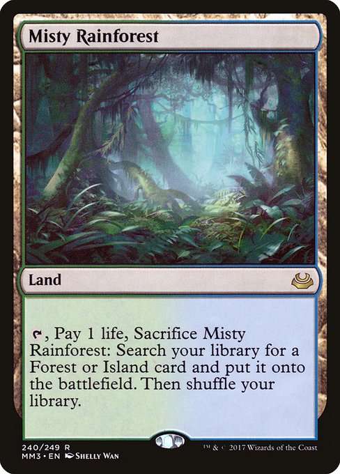 Misty Rainforest - Nonfoil