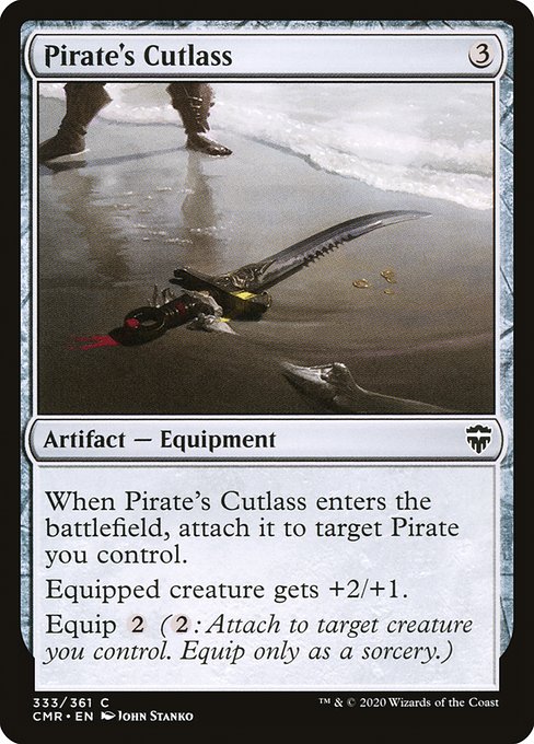 Pirate's Cutlass - Nonfoil