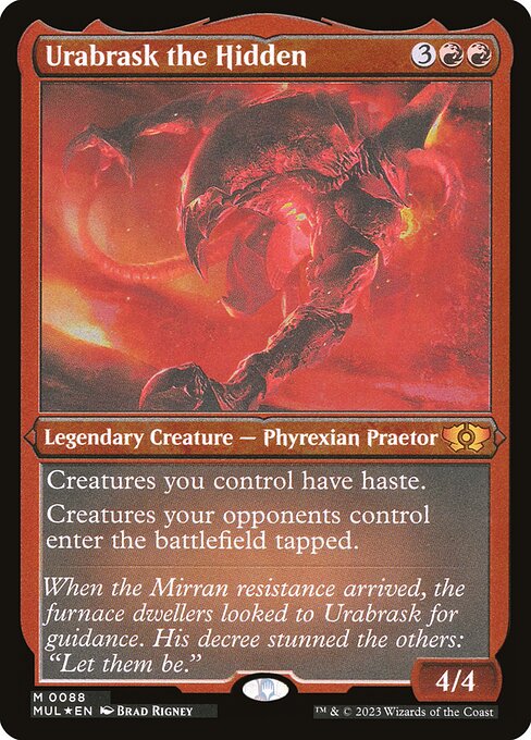 Urabrask the Hidden - Etched