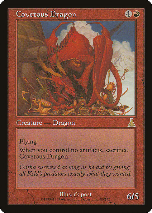 Covetous Dragon - Nonfoil