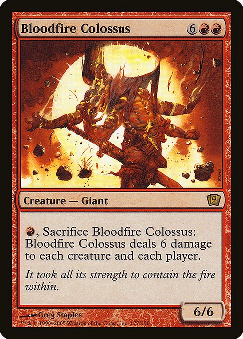 Bloodfire Colossus - Foil