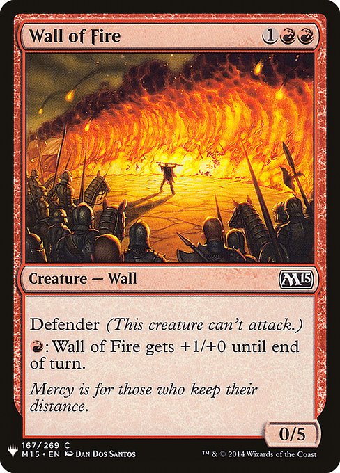 Wall of Fire - Nonfoil