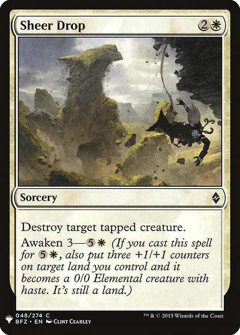 Sheer Drop - Nonfoil