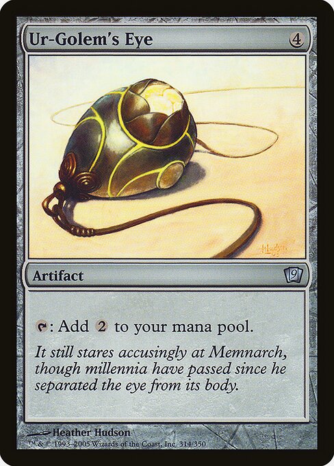 Ur-Golem's Eye - Foil