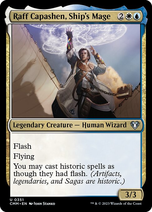 Raff Capashen, Ship's Mage - Nonfoil