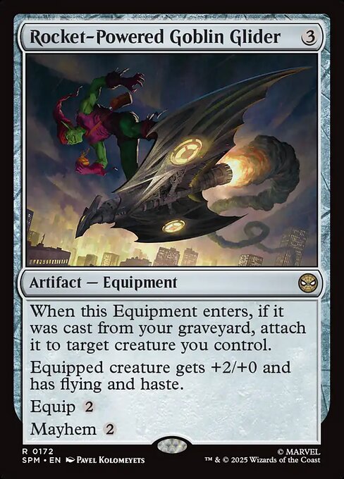 Rocket-Powered Goblin Glider - Nonfoil