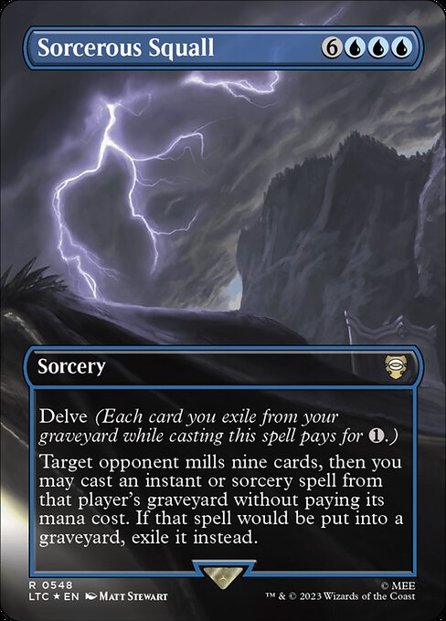 Sorcerous Squall - Foil