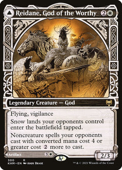 Reidane, God of the Worthy // Valkmira, Protector's Shield (Showcase)