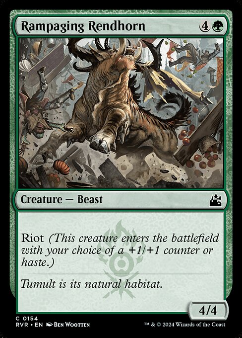 Rampaging Rendhorn - Nonfoil