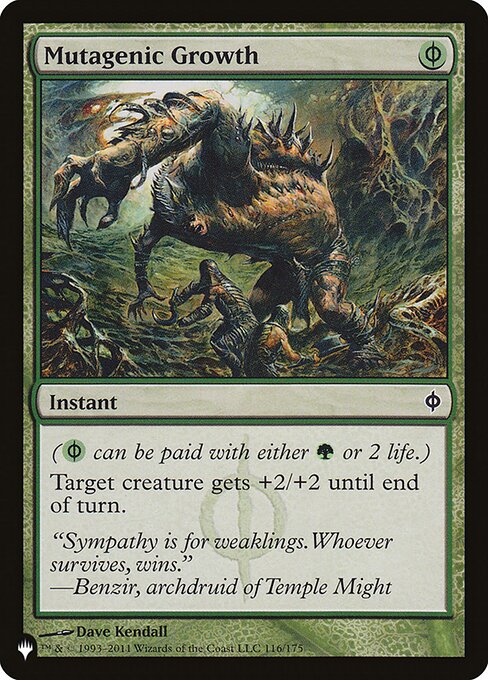 Mutagenic Growth - Nonfoil