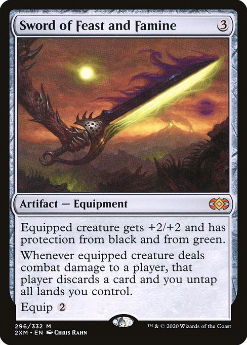 Sword of Feast and Famine - Nonfoil