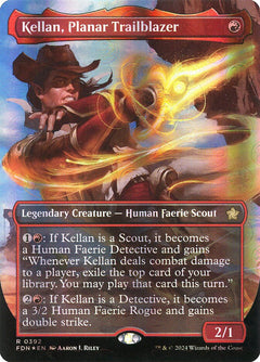 Kellan, Planar Trailblazer (Borderless - Mana Foil)