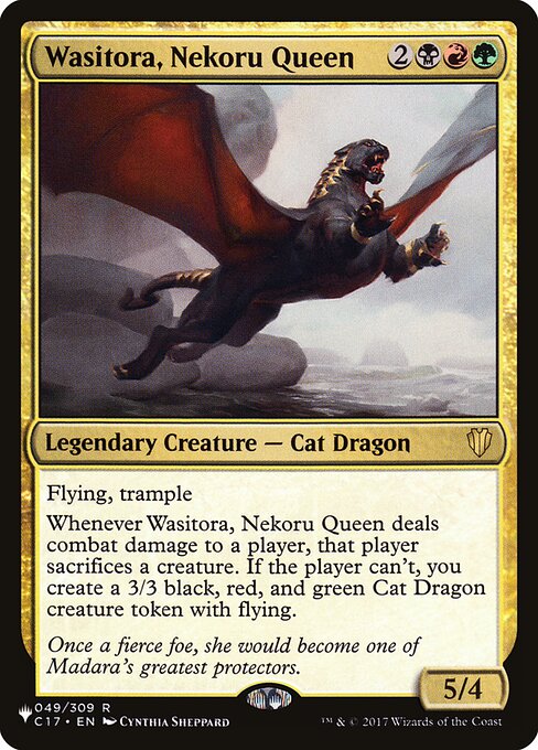 Wasitora, Nekoru Queen - Nonfoil