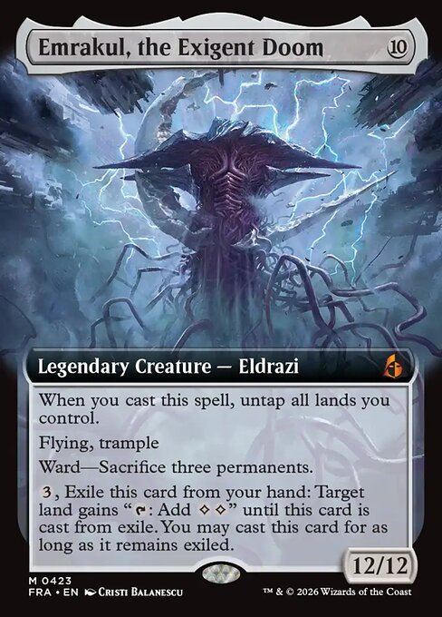 Emrakul, the Exigent Doom