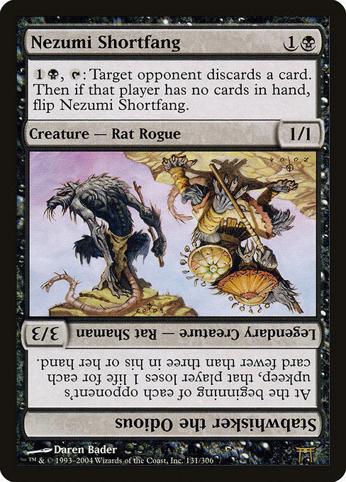 Nezumi Shortfang // Stabwhisker the Odious - Nonfoil