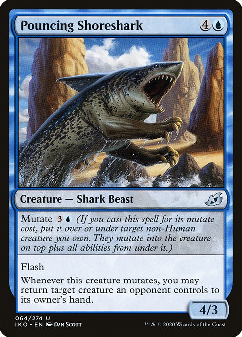 Pouncing Shoreshark - Nonfoil