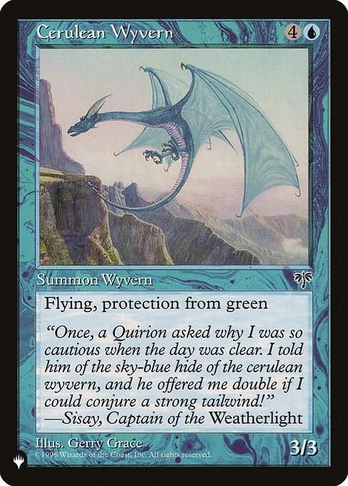 Cerulean Wyvern - Nonfoil