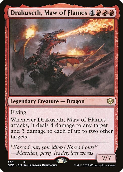 Drakuseth, Maw of Flames - Nonfoil