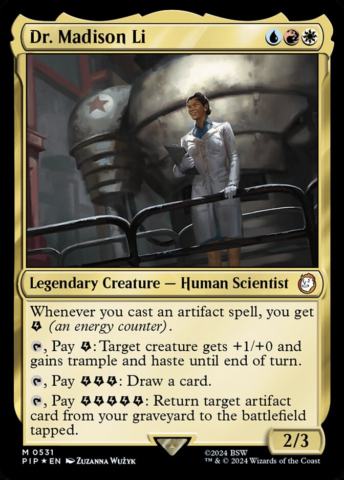 Dr. Madison Li (Surge Foil)