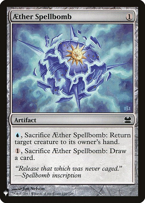 Aether Spellbomb - Nonfoil