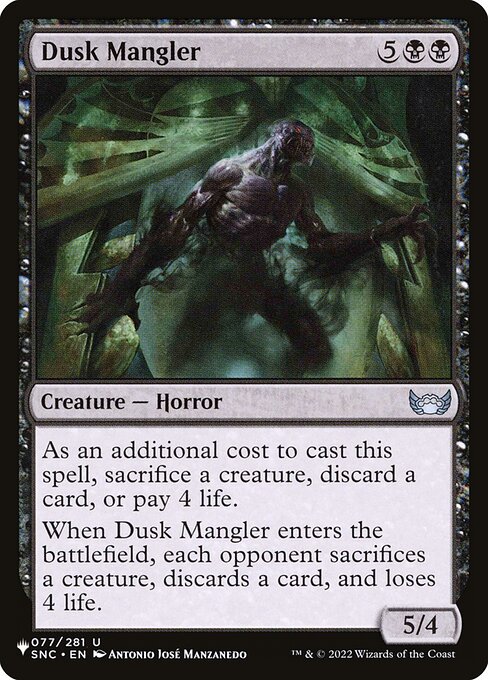 Dusk Mangler - Nonfoil