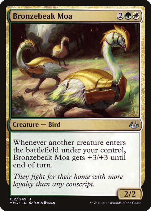 Bronzebeak Moa - Nonfoil