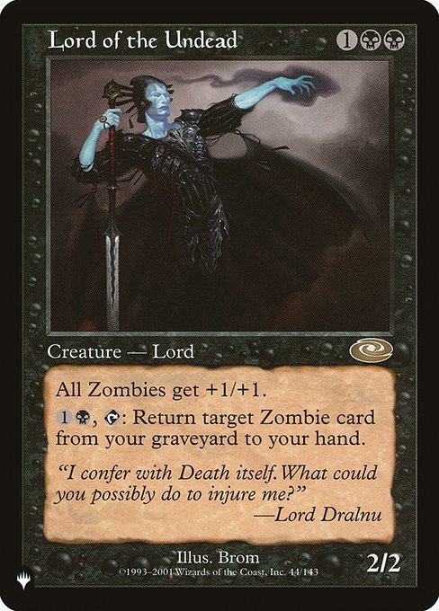 Lord of the Undead - Nonfoil