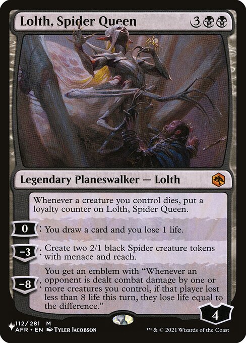 Lolth, Spider Queen - Nonfoil