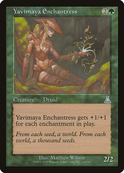 Yavimaya Enchantress - Nonfoil