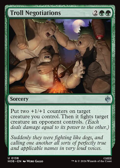 Troll Negotiations