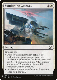Sunder the Gateway (MOM-39)