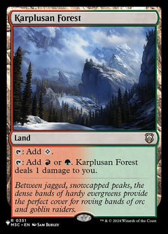 Karplusan Forest (M3C-351)