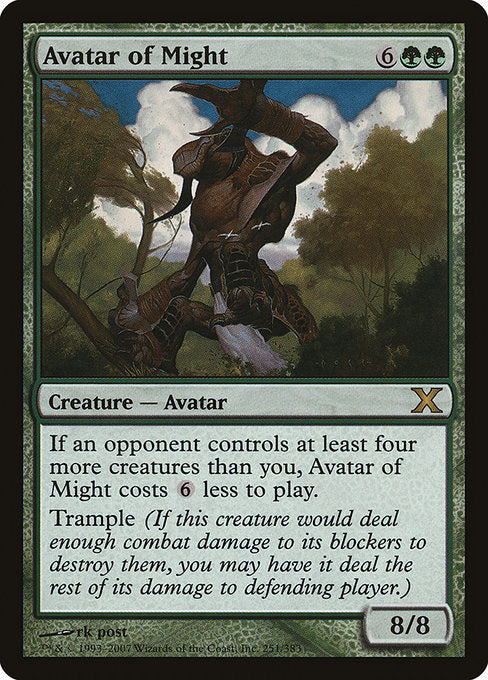 Avatar of Might - Nonfoil
