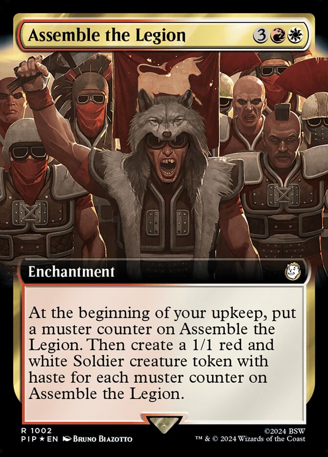 Assemble the Legion (Extended Art - Surge Foil)