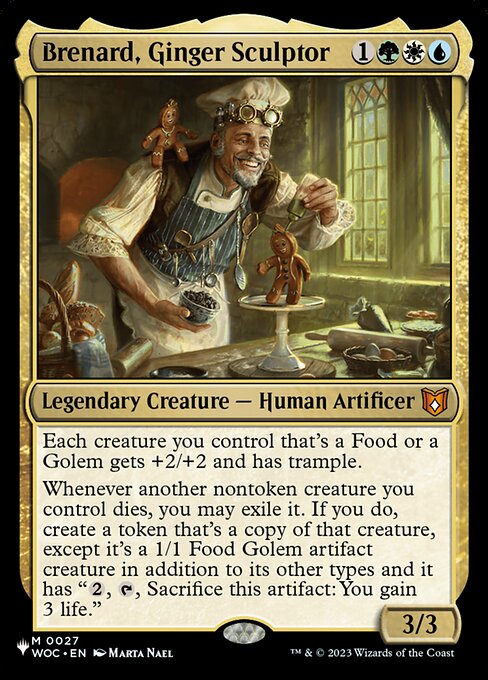 Brenard, Ginger Sculptor - Nonfoil
