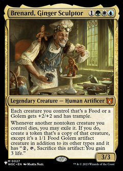 Brenard, Ginger Sculptor (WOC-27)
